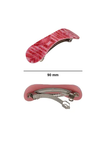 Printed Hair Clip in Assorted color - CNB34084