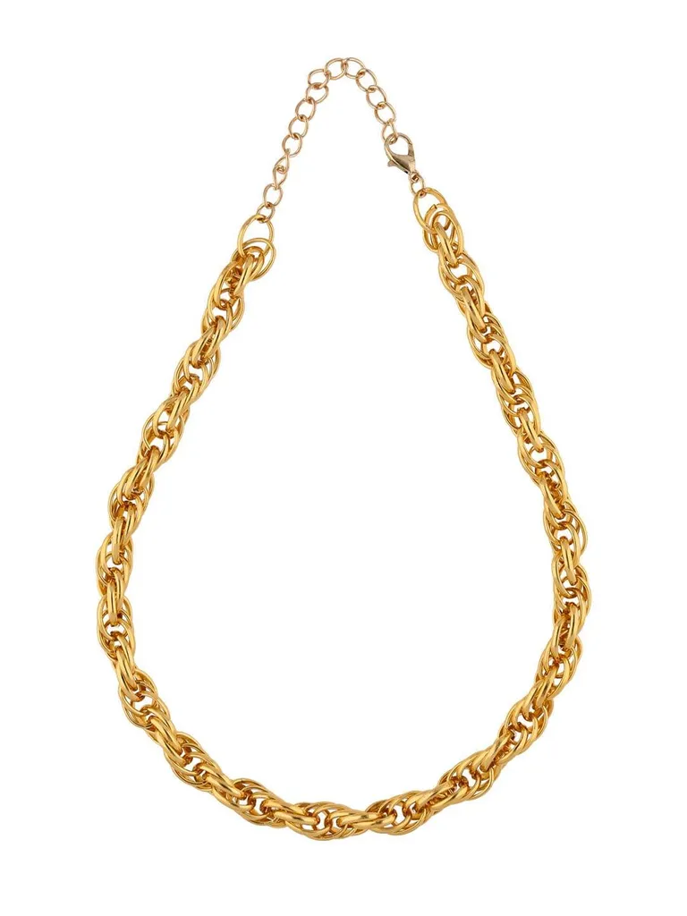 Western Necklace in Gold finish - CNB19544