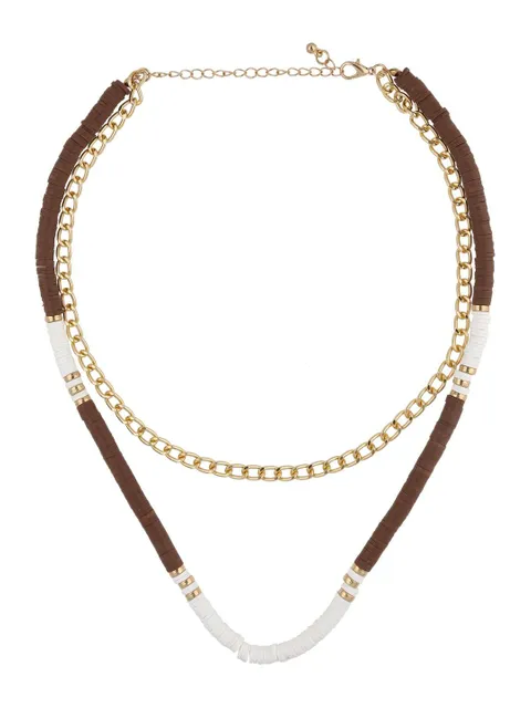 Western Necklace in Gold finish - CNB25139
