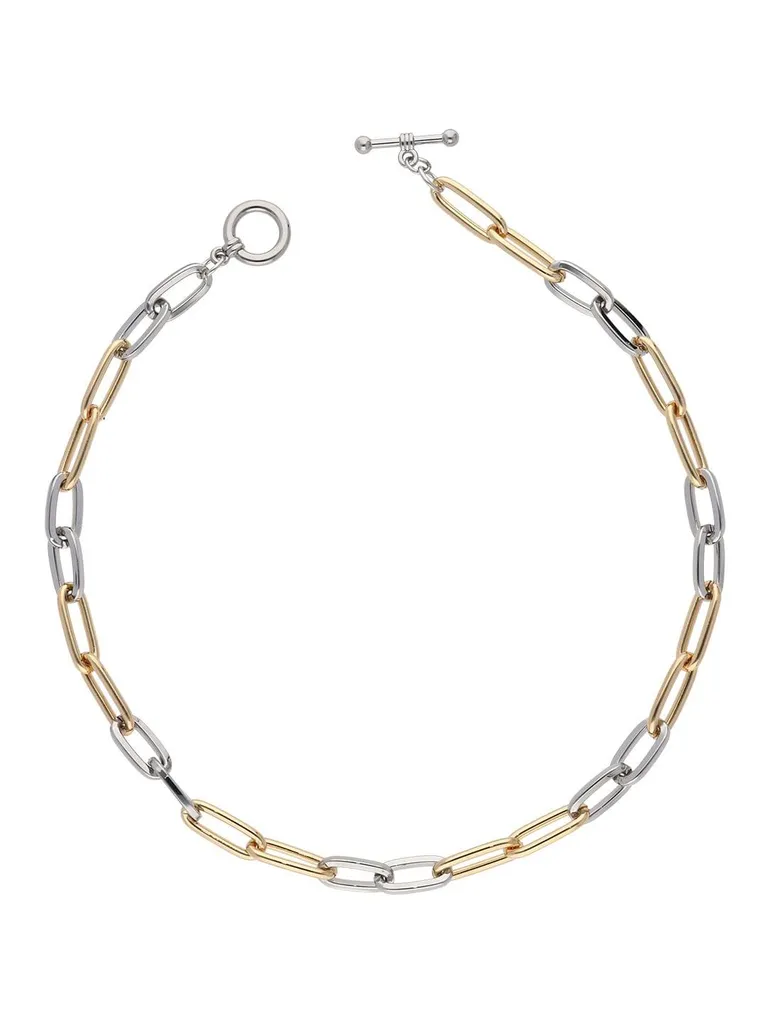 Western Necklace in Two Tone finish - CNB19555