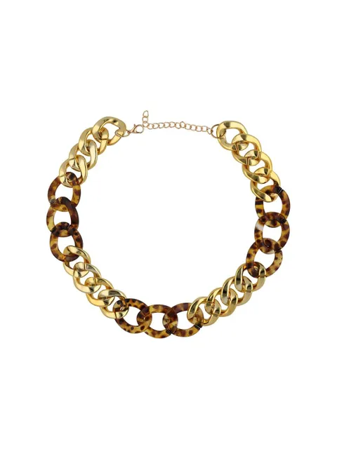 Western Necklace in Gold finish - CNB24248