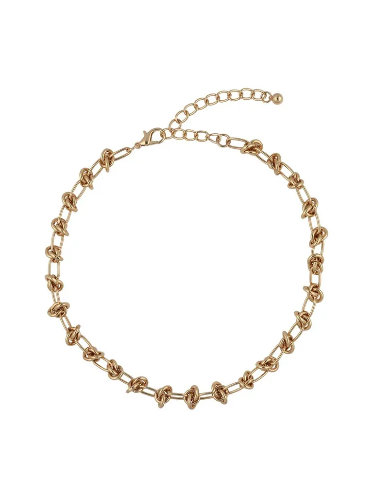 Western Necklace in Gold finish - CNB24240