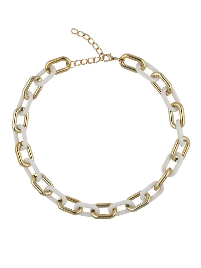 Western Necklace in Gold finish - CNB24319