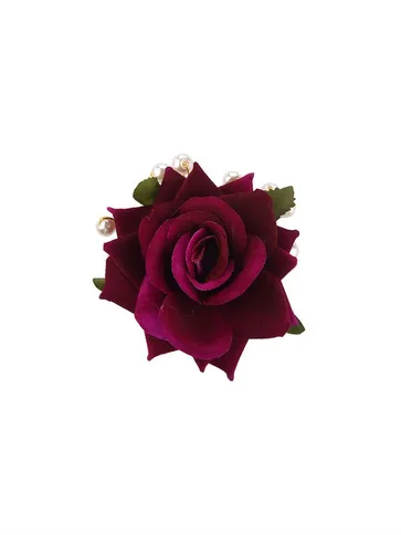 Floral / Flower U Pin in Purple color - CNB15976