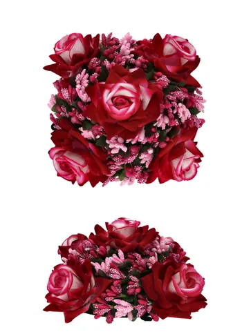 Floral / Flower Juda / Amboda in Two Shade color - RAJ173E