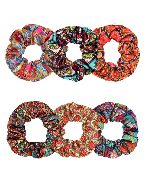 Printed Scrunchies in Assorted color - SSCRB45