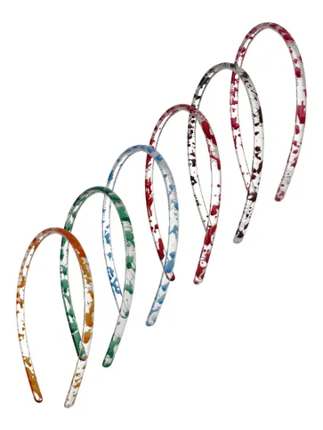 Printed Hair Band in Assorted color - CNB32978