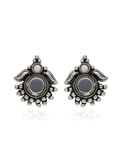 Tops / Studs in Oxidised Silver finish - SSA95
