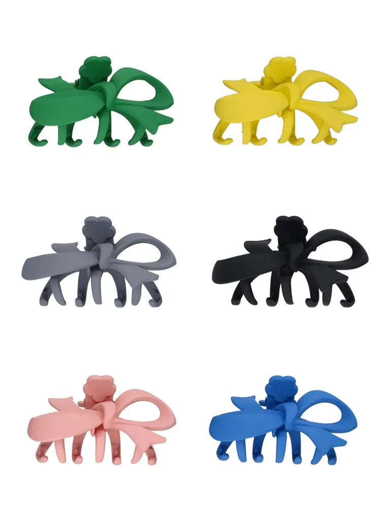 Plain Butterfly Clip in Assorted color - CNB34910