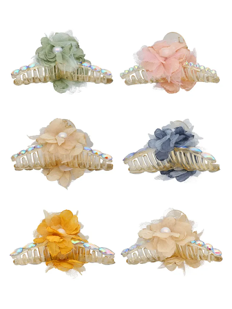 Fancy Butterfly Clip in Assorted color - CNB35465