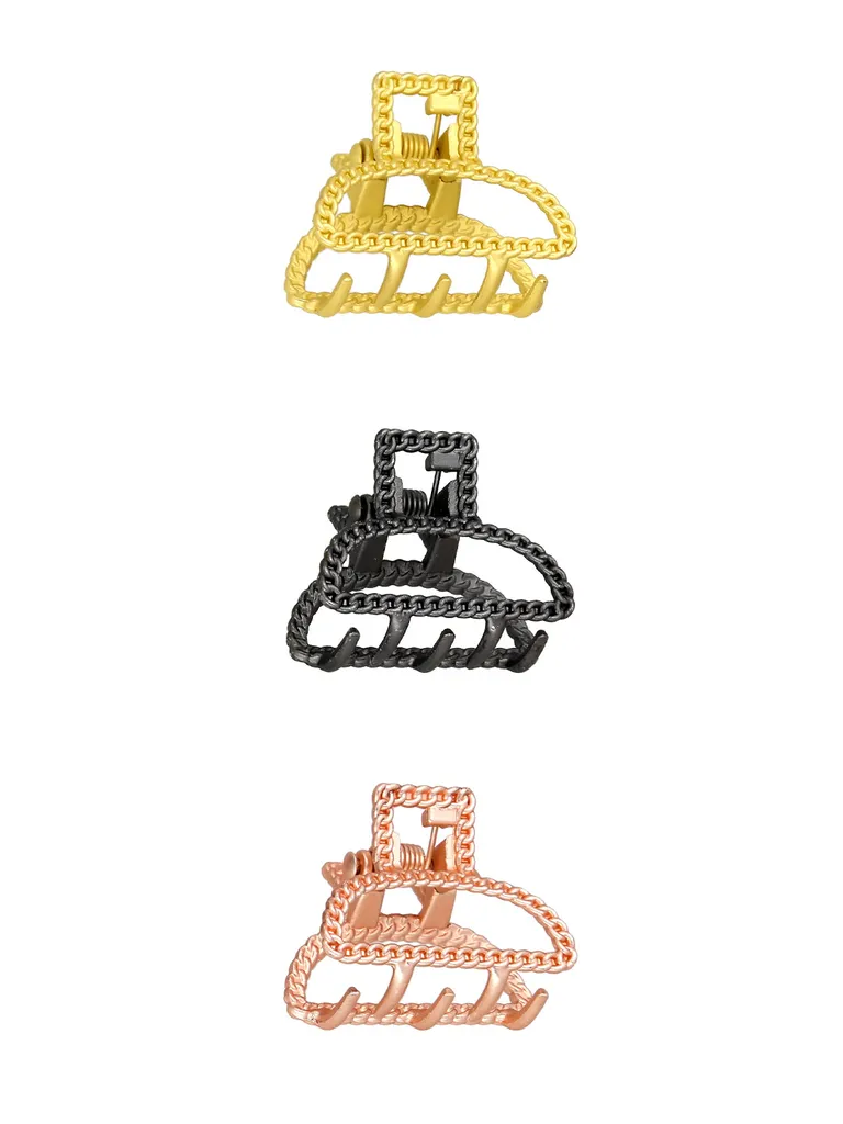 Plain Butterfly Clip in Assorted color - CNB35599