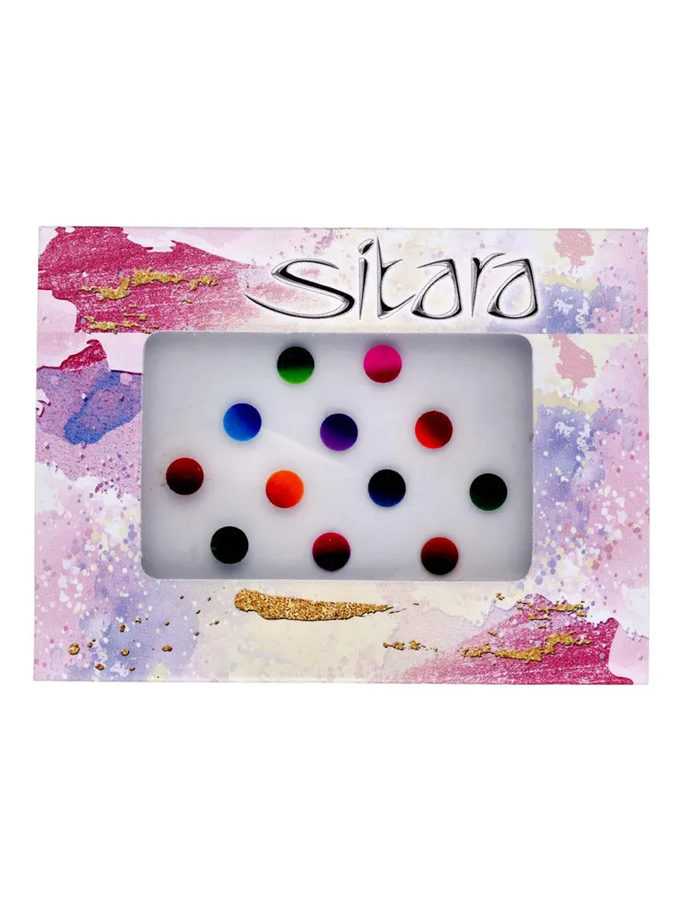 Traditional Bindis in Assorted color - DAR00139