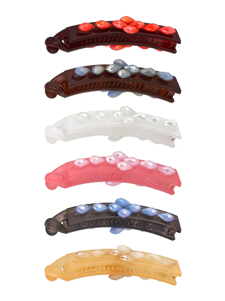 Fancy Banana Clip in Assorted color - CNB37585