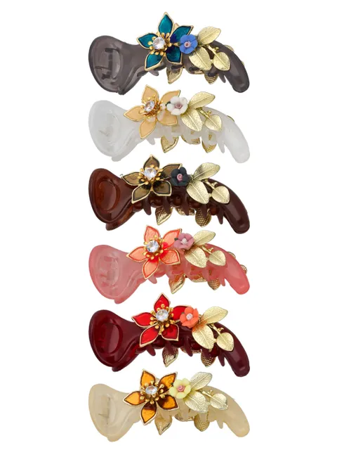 Fancy Butterfly Clip in Assorted color - CNB37591