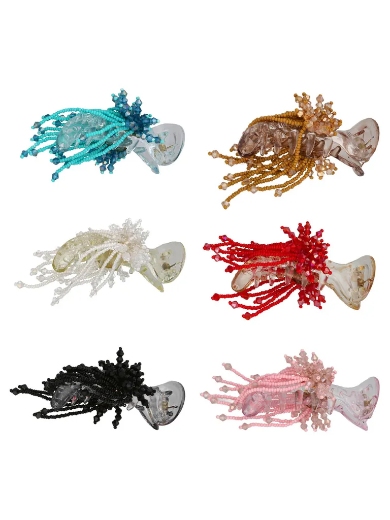 Fancy Butterfly Clip in Assorted color - CNB37596