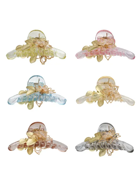 Fancy Butterfly Clip in Assorted color - CNB37600