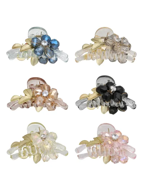 Fancy Butterfly Clip in Assorted color - CNB37623