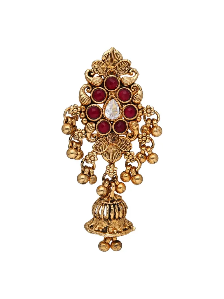 Antique Saree Pins in Gold finish - CNB37962