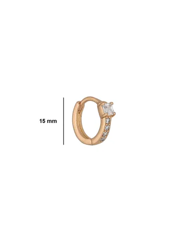 AD / CZ Bali / Hoops in Gold finish - CNB36618