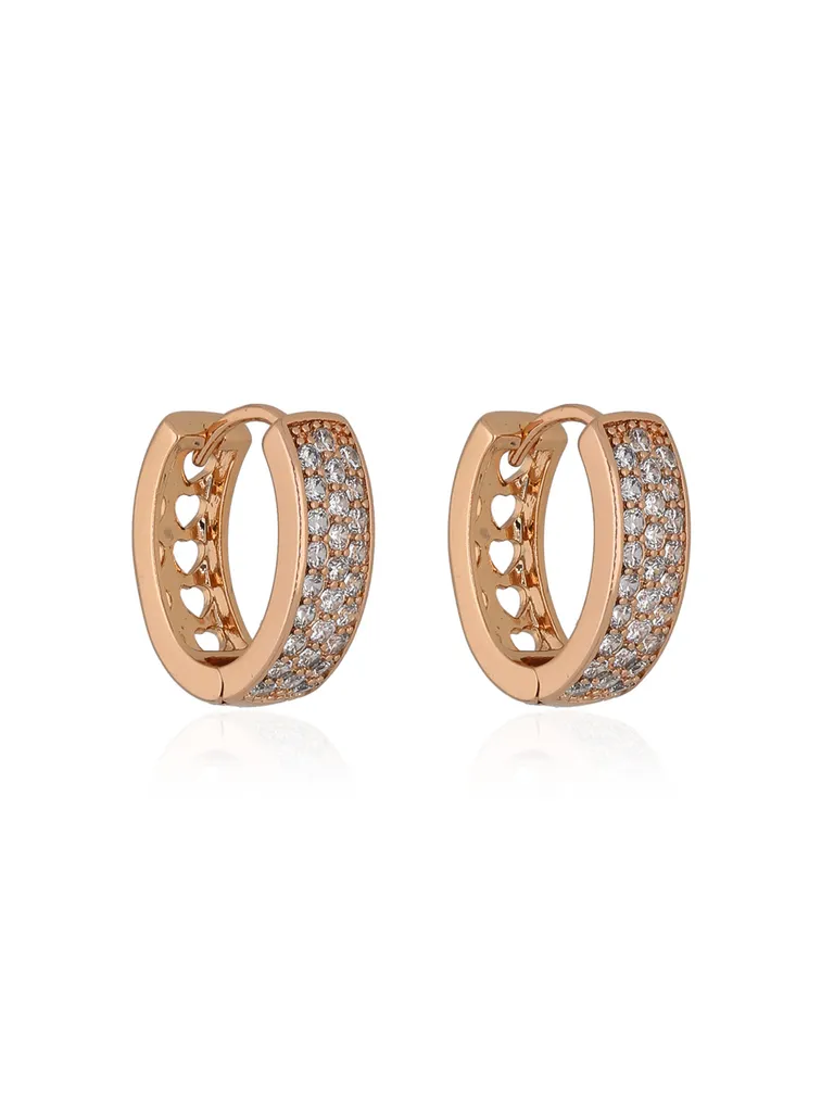 AD / CZ Bali / Hoops in Gold finish - CNB36621