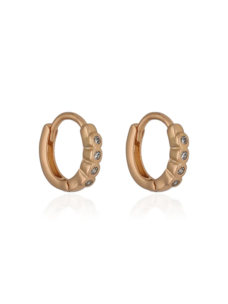 AD / CZ Bali / Hoops in Gold finish - CNB36645