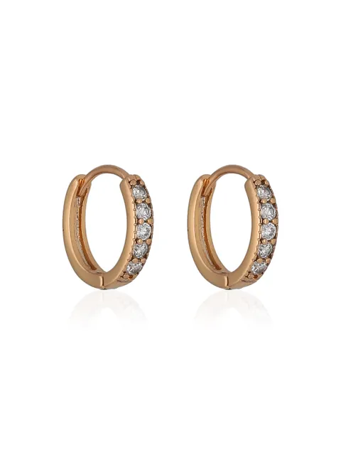 AD / CZ Bali / Hoops in Gold finish - CNB36649