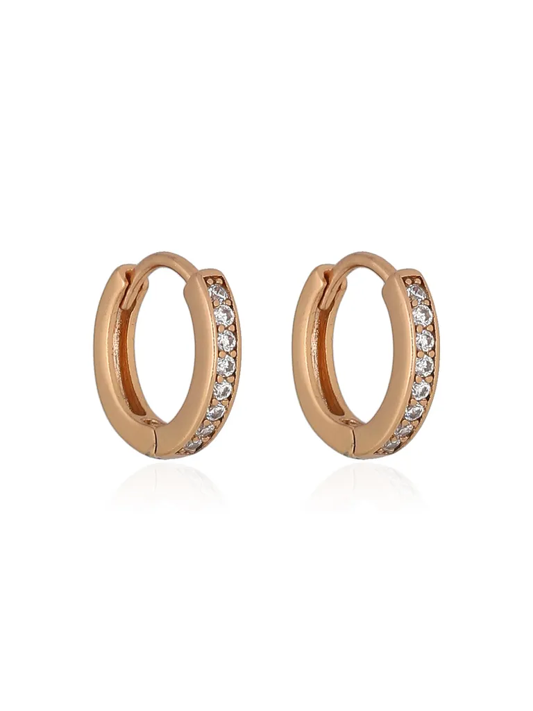 AD / CZ Bali / Hoops in Gold finish - CNB36654