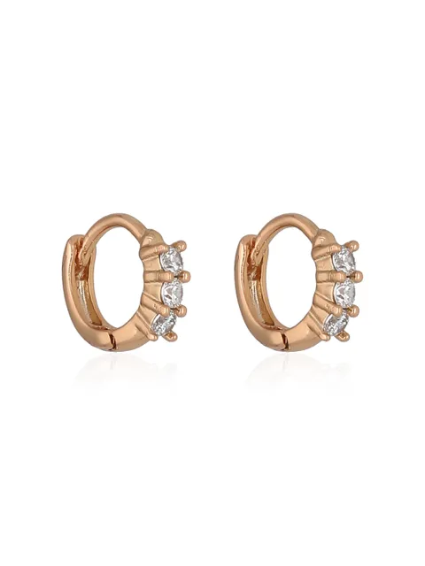 AD / CZ Bali / Hoops in Gold finish - CNB36666