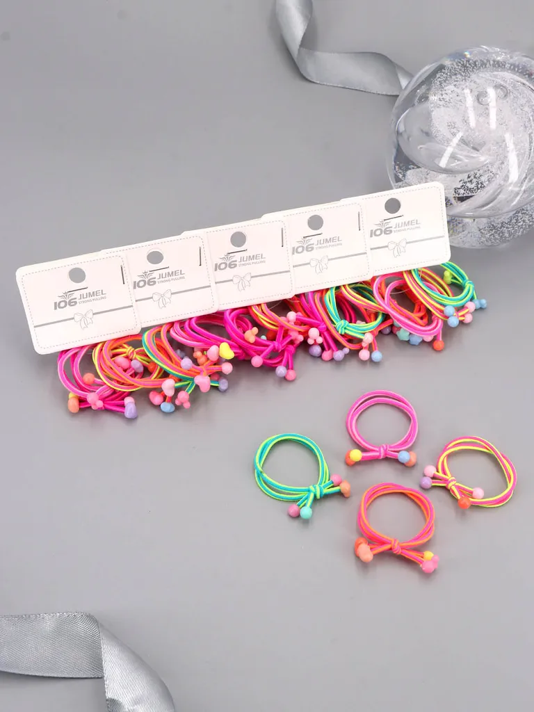 Fancy Rubber Bands in Assorted color - STN48