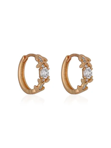 AD / CZ Bali / Hoops in Gold finish - CNB36676