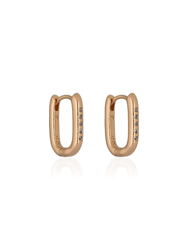 AD / CZ Bali / Hoops in Gold finish - CNB36680