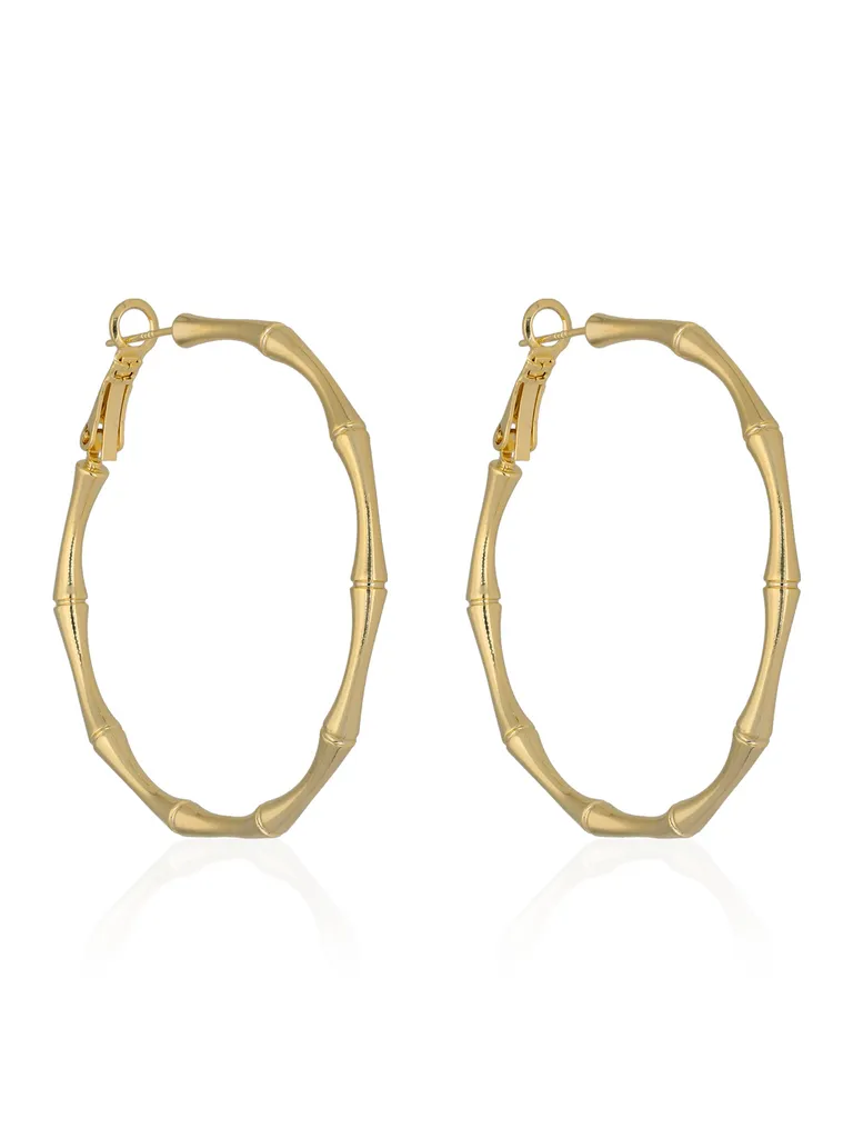 Western Bali / Hoops in Gold finish - CNB36765