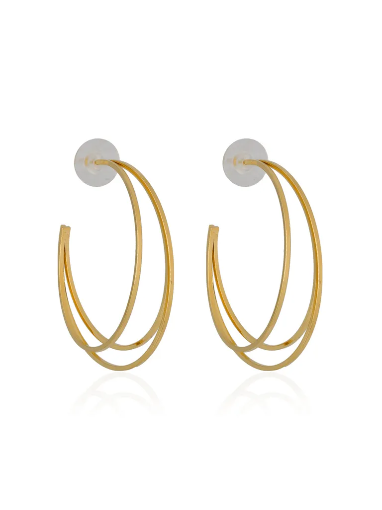 Western Bali / Hoops in Gold finish - CNB36767