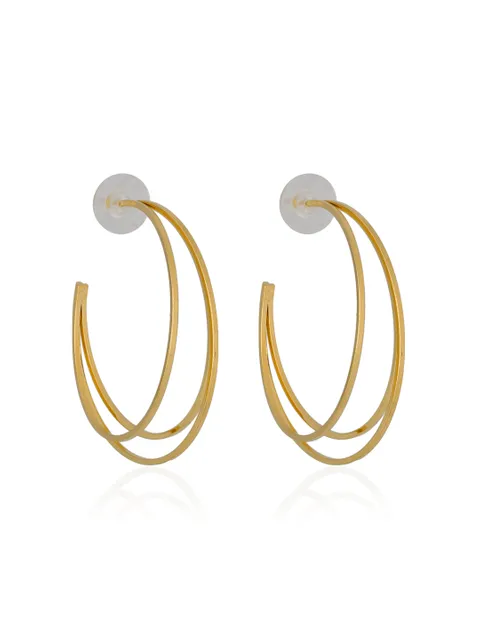 Western Bali / Hoops in Gold finish - CNB36767