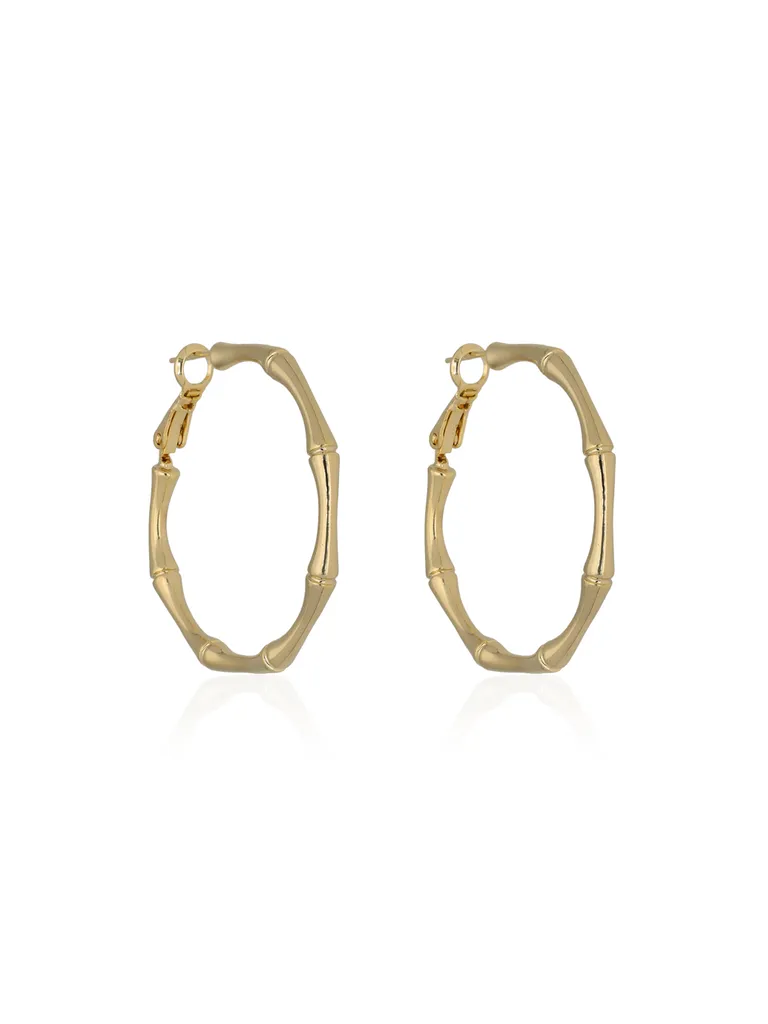 Western Bali / Hoops in Gold finish - CNB36769