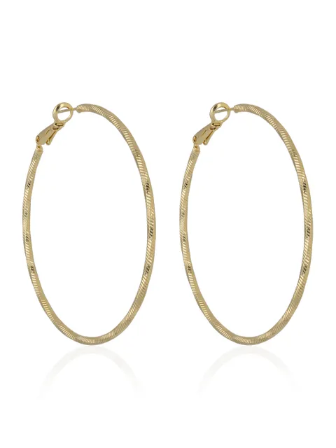 Western Bali / Hoops in Gold finish - CNB36773