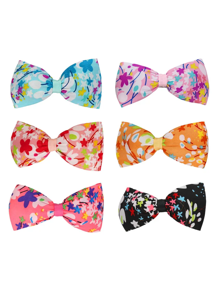 Printed Hair Clip in Assorted color - CNB37480