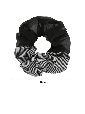 Printed Scrunchies in Black & White color - RAD1B