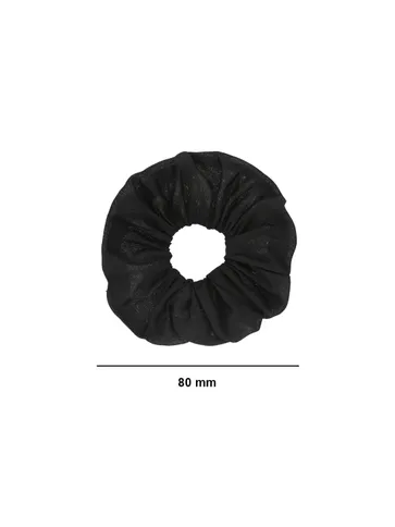 Plain Scrunchies in Black color - CNB37946