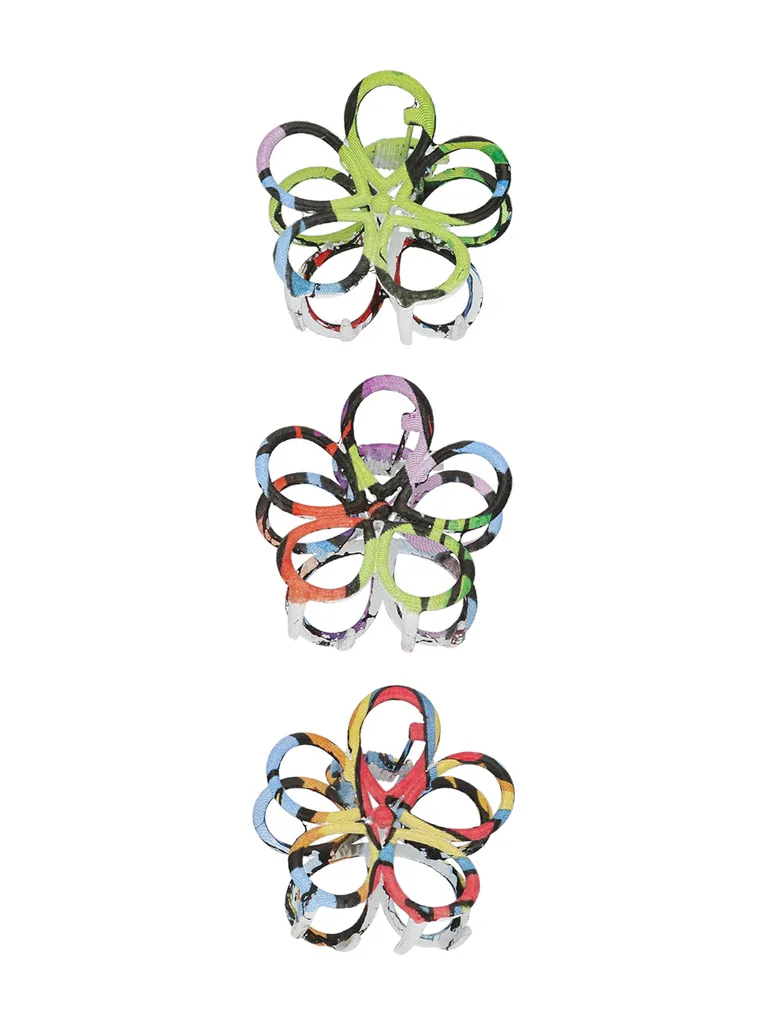 Printed Butterfly Clip in Multicolor color - CNB37120