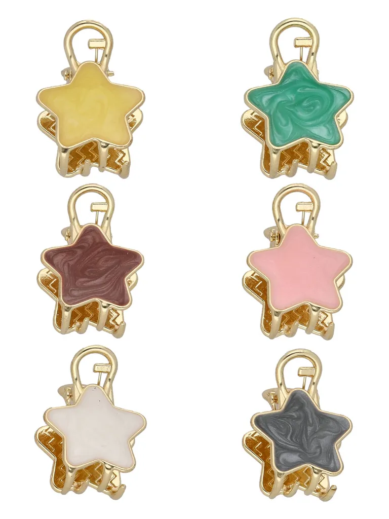 Plain Butterfly Clip in Assorted color - CNB37472