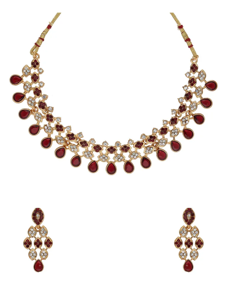 Traditional Necklace Set in Gold finish - KOT69
