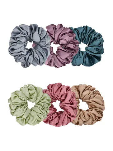Plain Scrunchies / Rubber Bands in Assorted color - BHE421C