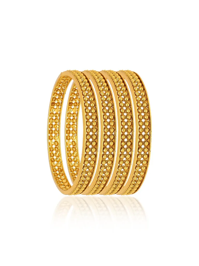 Antique Bangles in Gold finish - AMN282