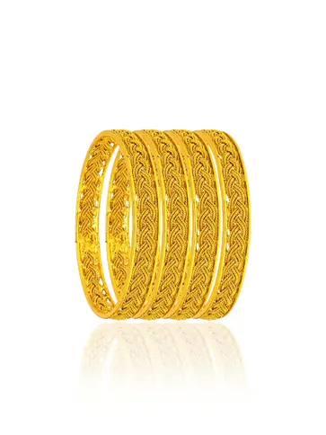 Antique Bangles in Gold finish - AMN406