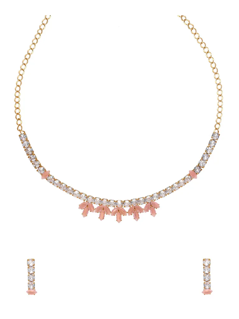 Western Necklace Set in Gold finish - PAV440