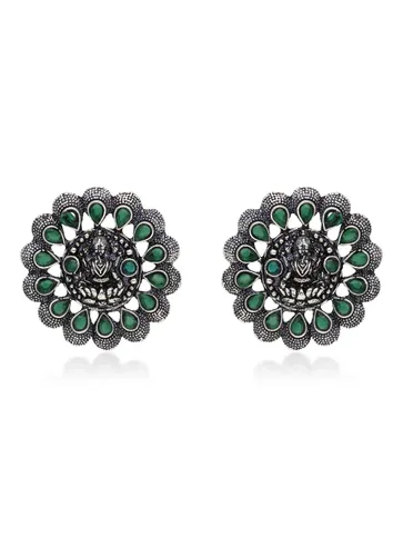 Temple Tops / Studs in Green color - CNB35272
