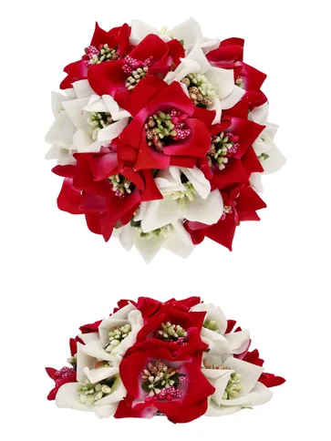 Floral Juda / Amboda in Assorted color - RAJ254