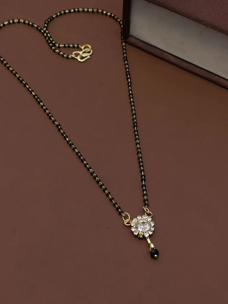 Single Line Mangalsutra in Gold finish - M47