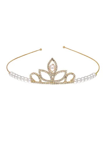 Fancy Crown in Gold finish - PARNS25GO